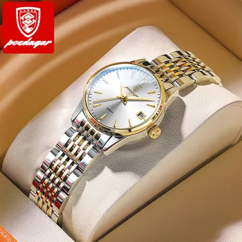 Poedagar 266 Brand Luxury women Watches Fashion Ladies Waterproof Luminous Female Quartzwatch wrist Watch