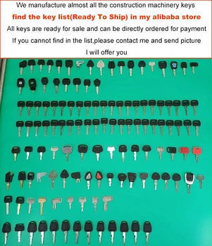 PANGOLIN 2 PZ Chiave Di Accensione H800 Per Escavatore Hitachi - Foto 9