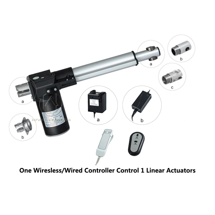 Rack and Pinion 12 Volt Linear Actuator - High Torque Power