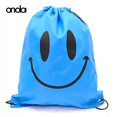kids drawstring bolsa