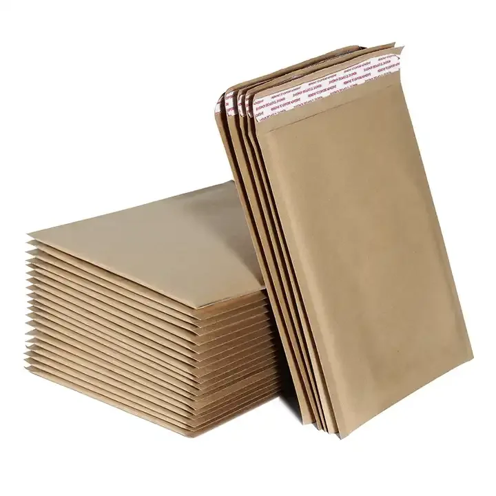 Custom Bubble Mailer Custom Logo Wrap Bubble Envelope Packaging Bags Padded Bubble Packaging Envelopes With Logo Postal Packages