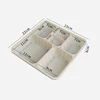 6-grid tray