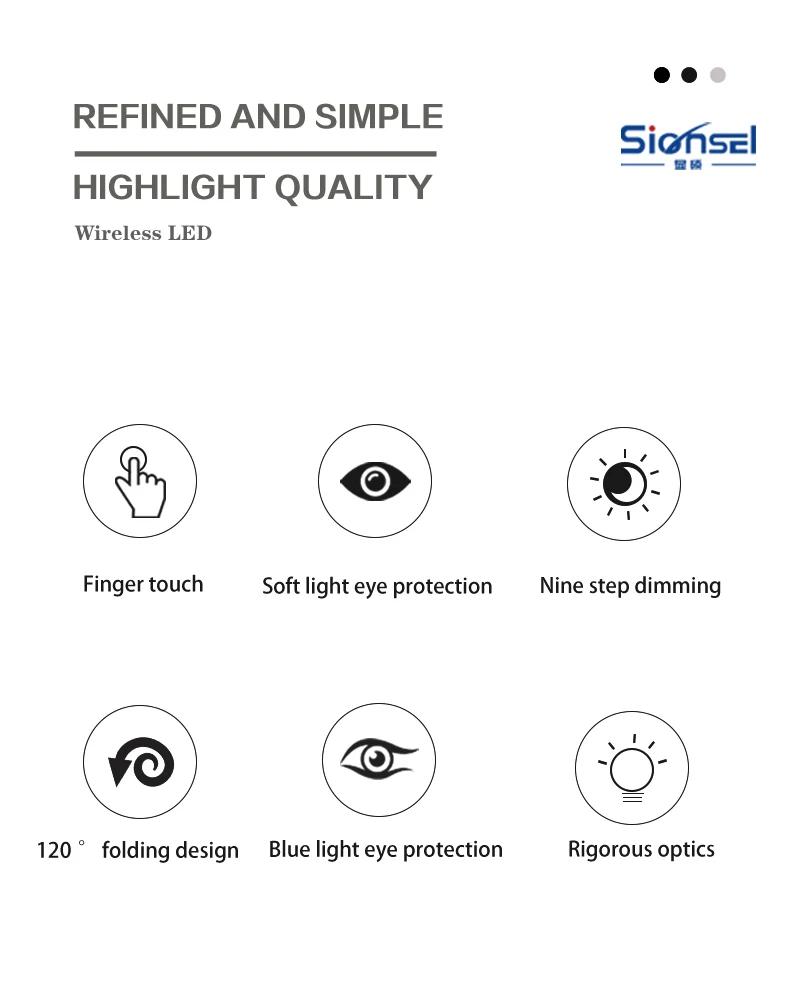 New Design Modern Children Reading LED Desk Lamp In Study USB Rechargeable Table Lamp