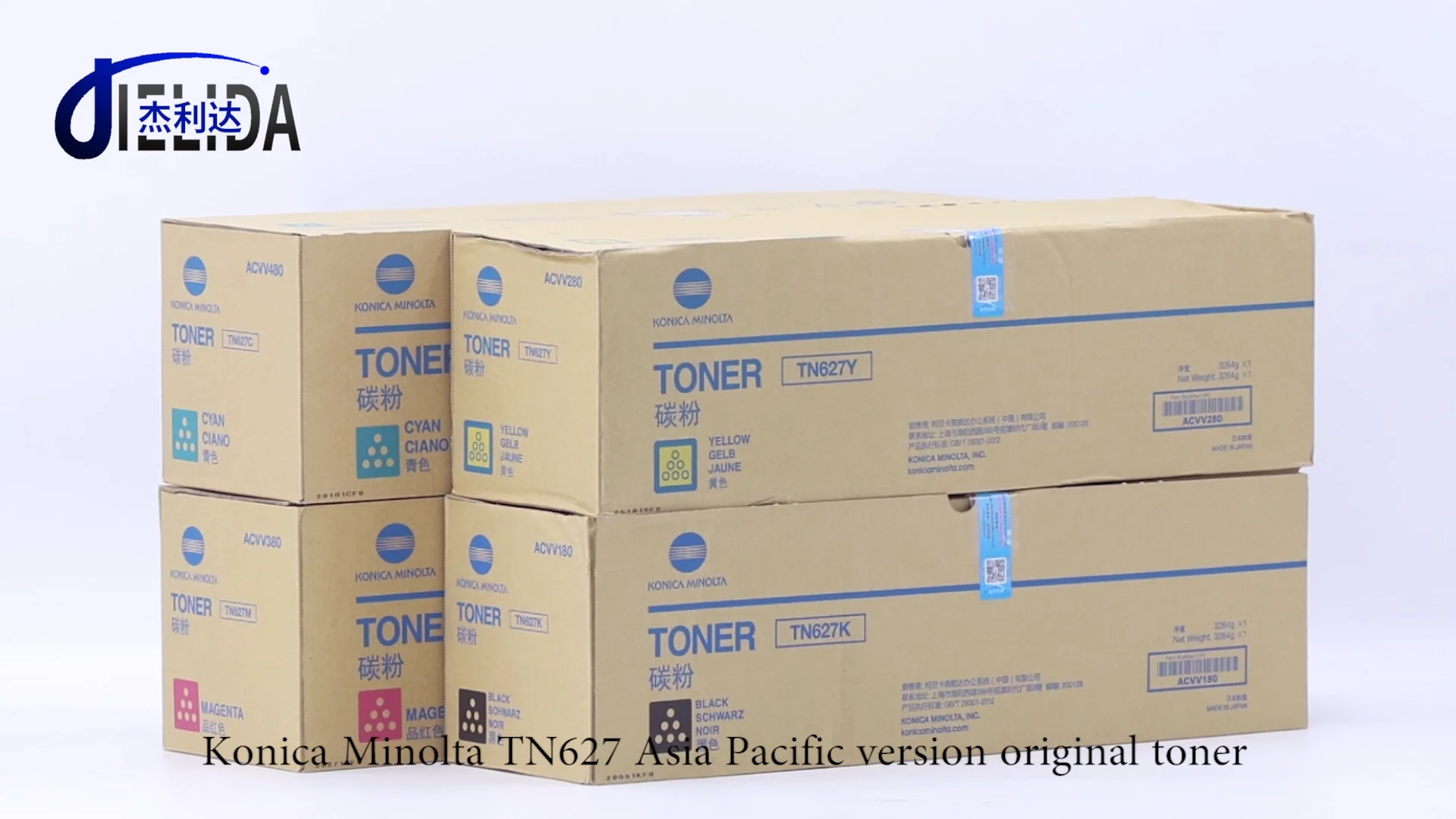 For Konica Minolta Asia Version C12000 C14000 Original Toner Tn627