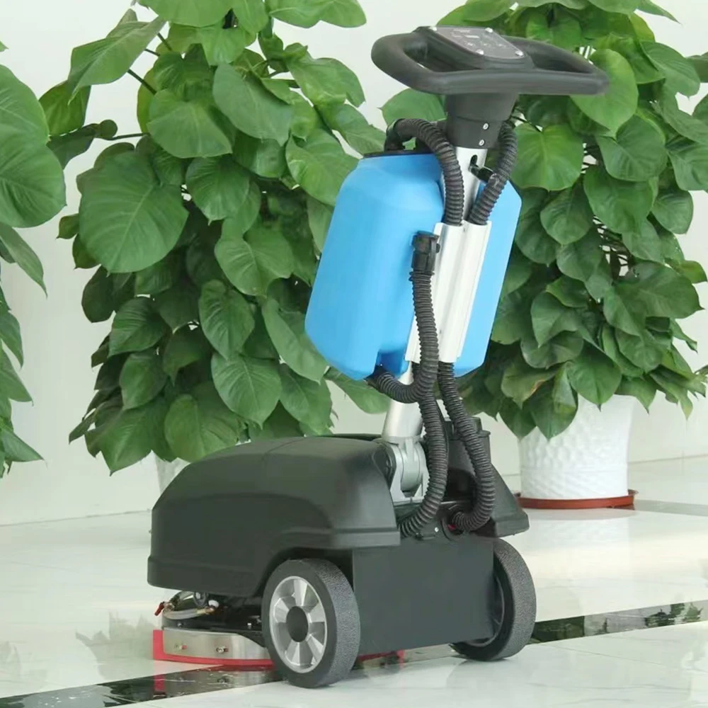 High Quality Mini Floor Sweeper Robot Street Scrubber Machine Clean Vacuum Cleaner Hand Push Scrubber