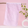 Toalla en forma de hoja [rosa claro]