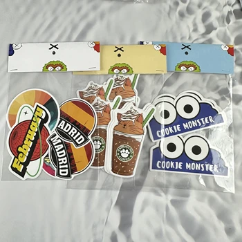 Custom Printed Labels Wholesale Vinyl Die Cut Stickers Packaging Labels Custom Designs