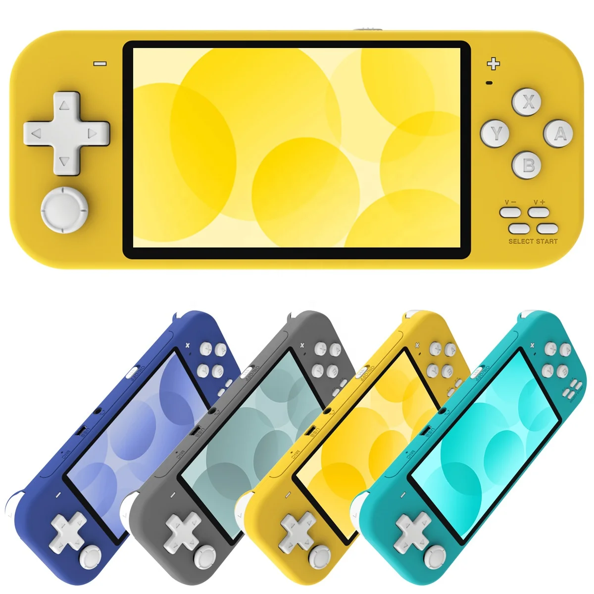 Портативная игровая консоль X20MINI 4 3 дюймов 8 г 10 + симуляторов