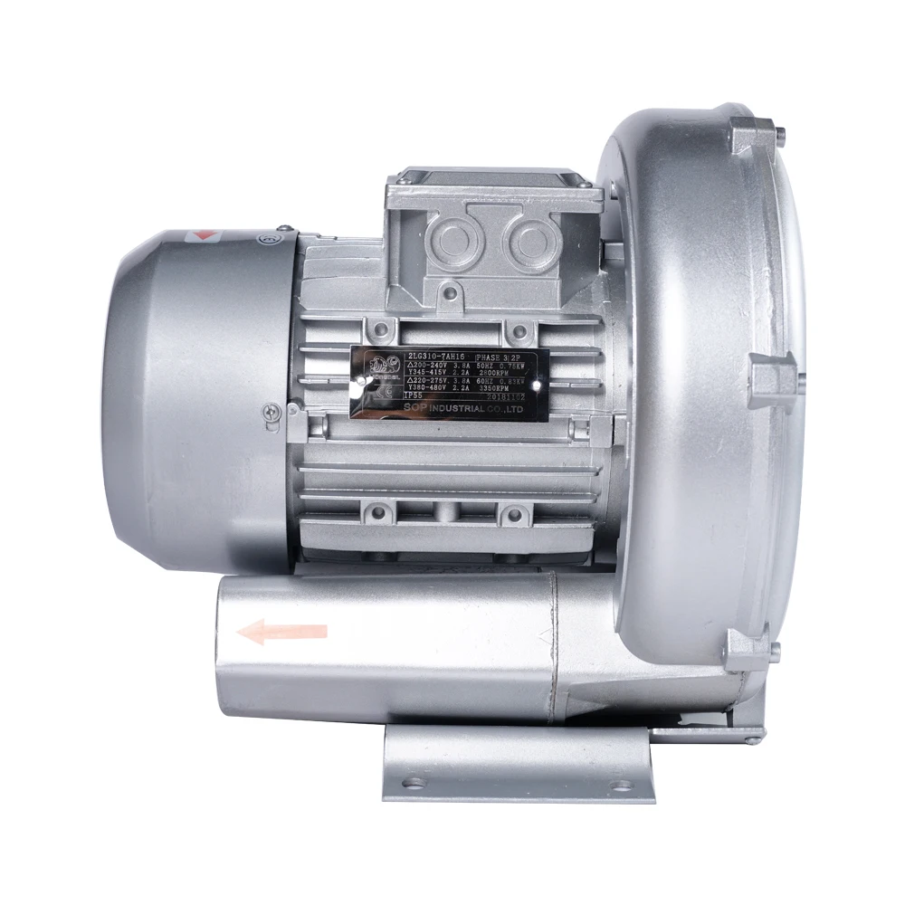 Soffiante Industriale Ad Alta Pressione 1.1KW - Ventilatore Per Laghetti E Industria