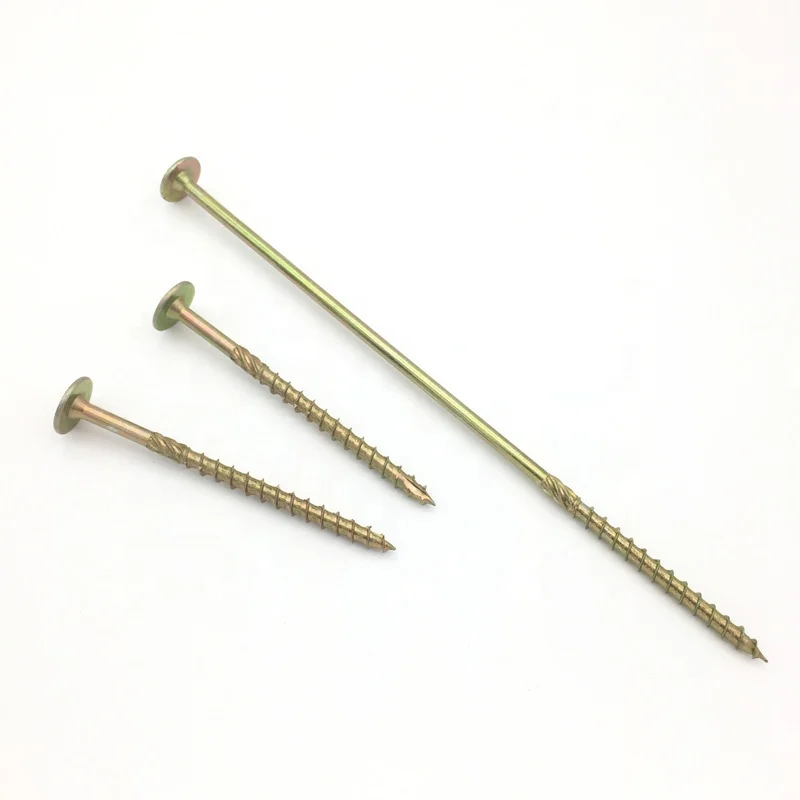 M6 M8 M10 60mm To 300mm Torx Wafer Head Chipboard Screws Structural 