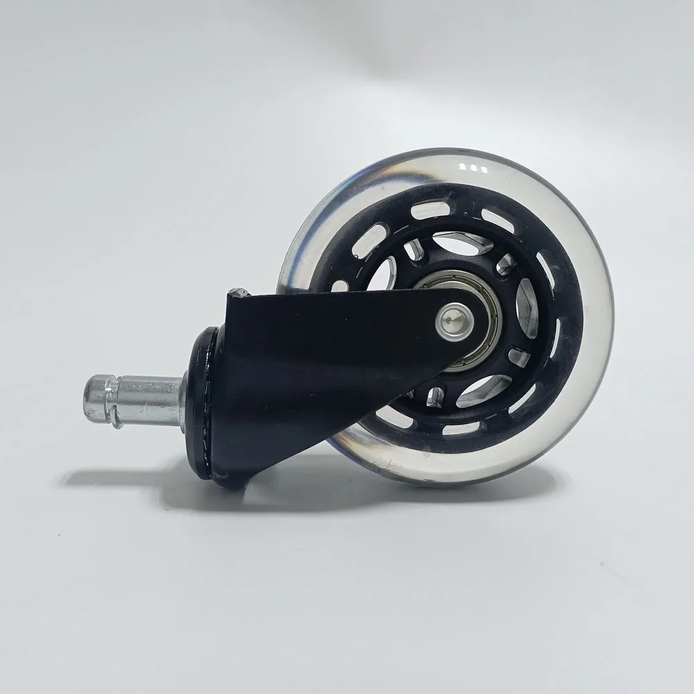 CMCL Transparent Caster Computer Chair Casters Caster Wheel for Office Chair