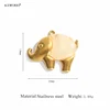 Gold Elephant Charm
