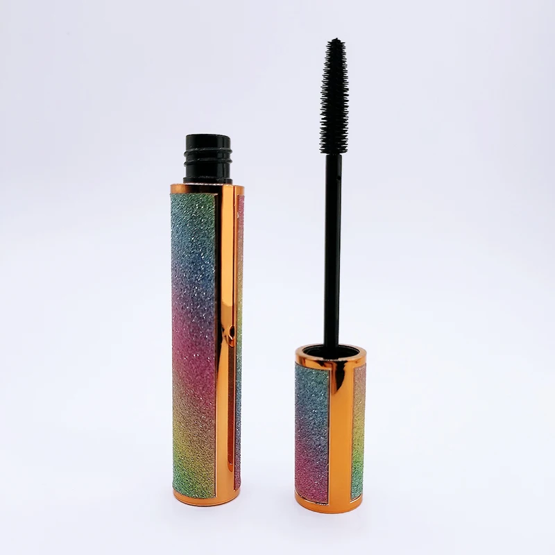 Wholesale custom Mascara Tube Cosmetic Packaging Luxury Rainbow Empty Mascara Tube container