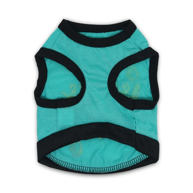 Dog Clothes 8 Patterns Classic Lightweight Breathable With Funny Letters