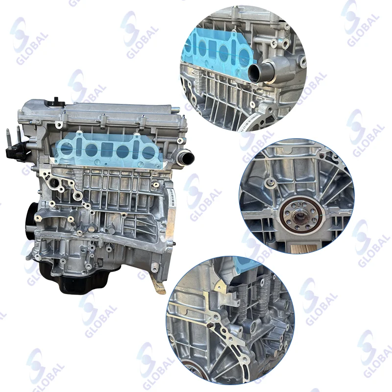 For Geely 4G20 4G24 Bare Engine for HYUNDAI Car Engine Parts Convex ...