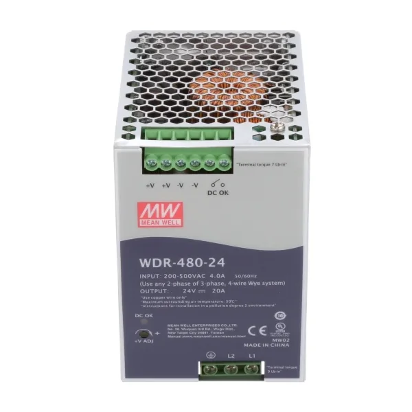 MEAN WELL WDR-480-24 1