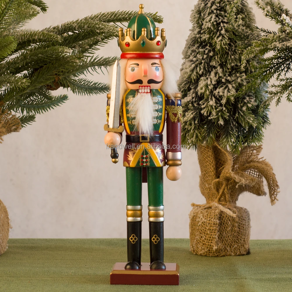 Support Customized Large Life Size Nutcracker Sculpture/fiberglass