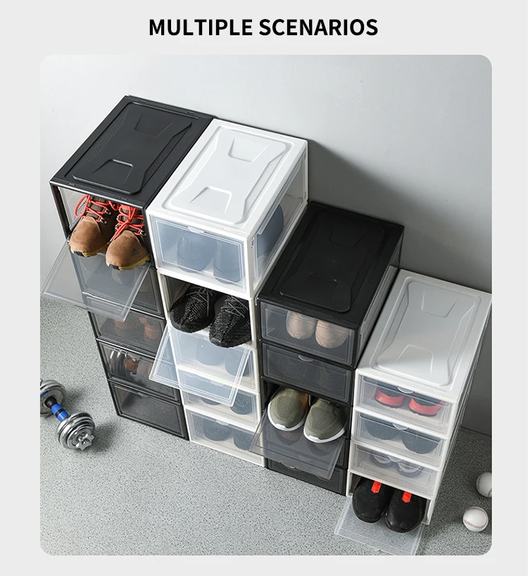 Hot Sale Shoebox Transparent Sneaker Stackable Acrylic Clear