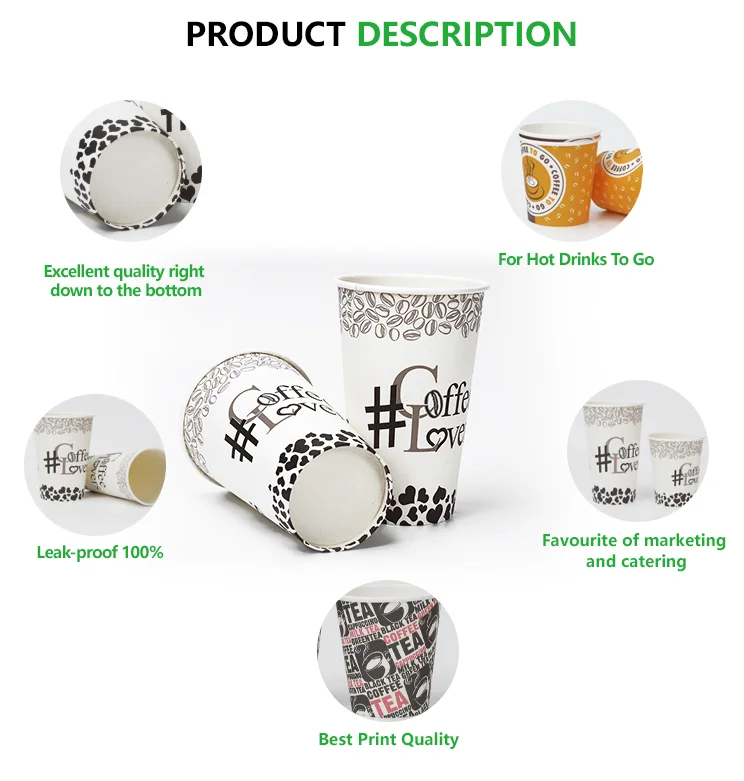 7oz Vending Cups Disposable White Paper Cups for Hot and Cold Drinks ...