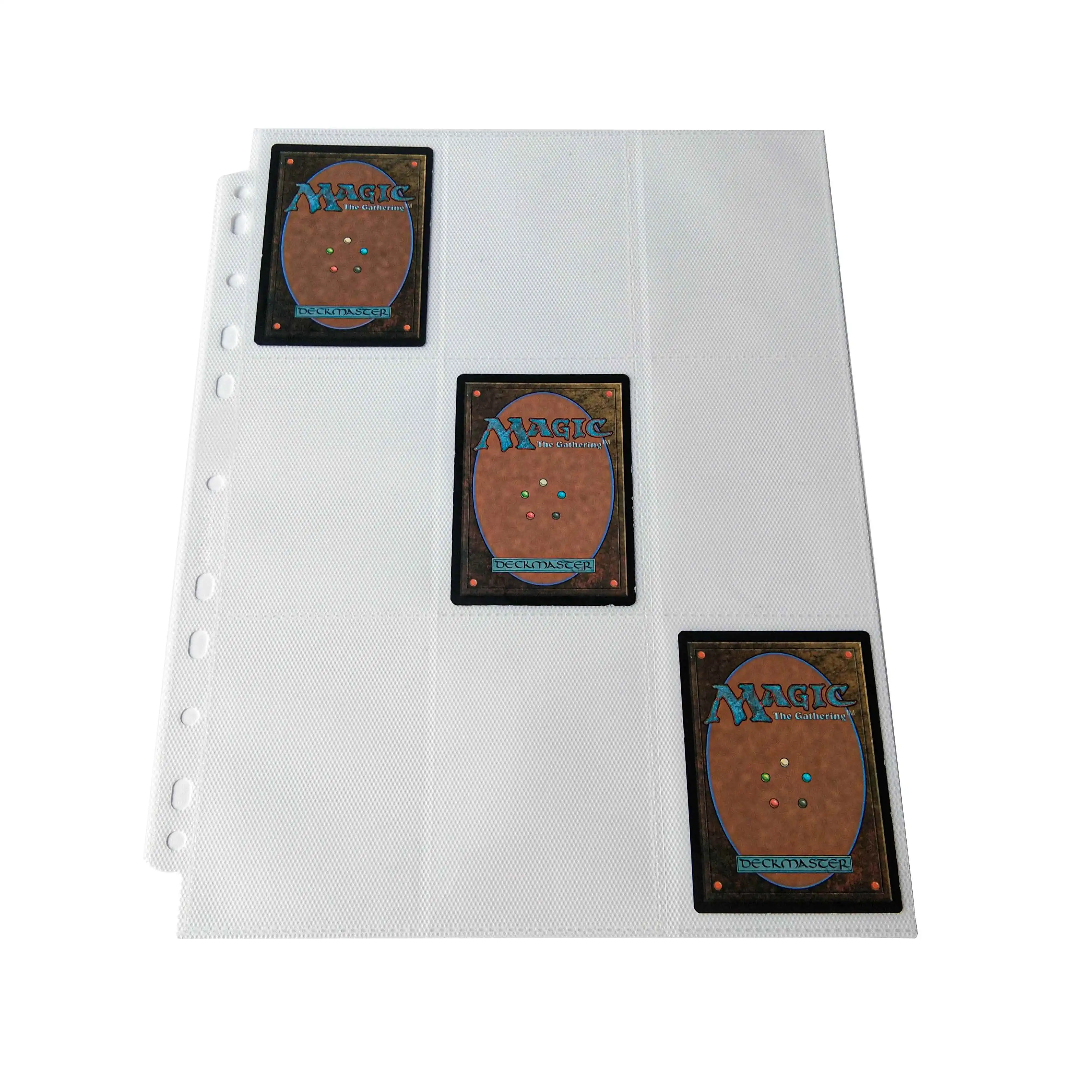 Коллектор карт для альбомов с 18 карманами для MTG/YGO/Спортивных Карт с белым нетканым вкладышем