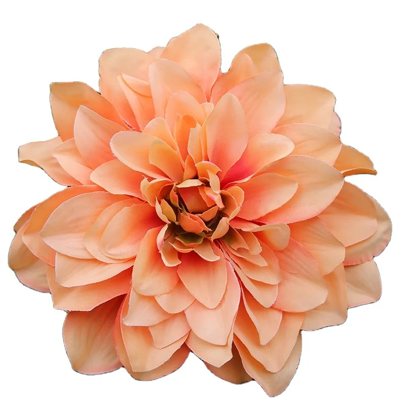 16 см ткань шелк искусственные головки Далии цветы для украшения