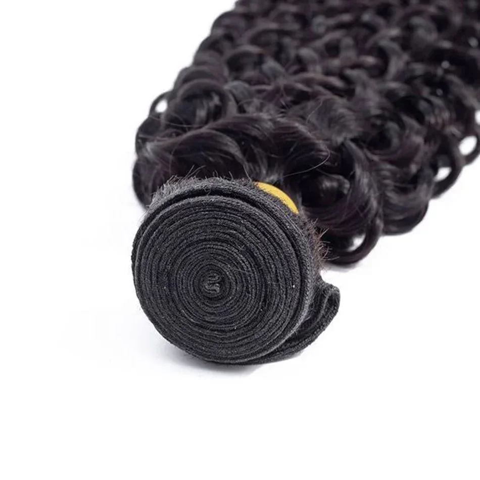 Pacotes de cabelo humano remy brasileiro com ondas d'água para mulheres, cor natural, 2/4 peças_voghion.com