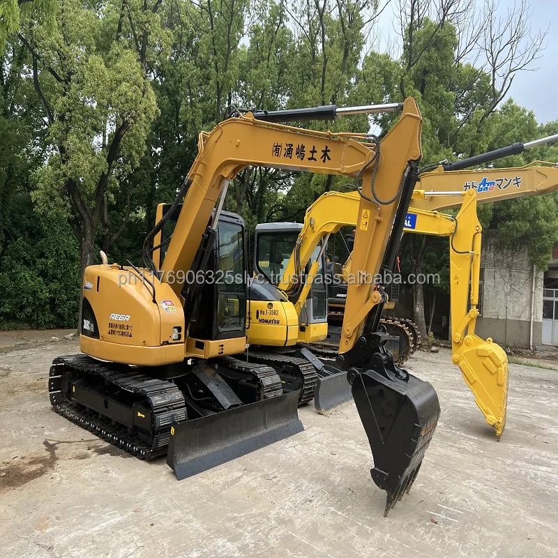 Rippa Mini Excavator 8 Ton Used High Quality Japanese Machinery Excavator Cat 308C ISUZU Engine Hydraulic Excavator Cat 308C