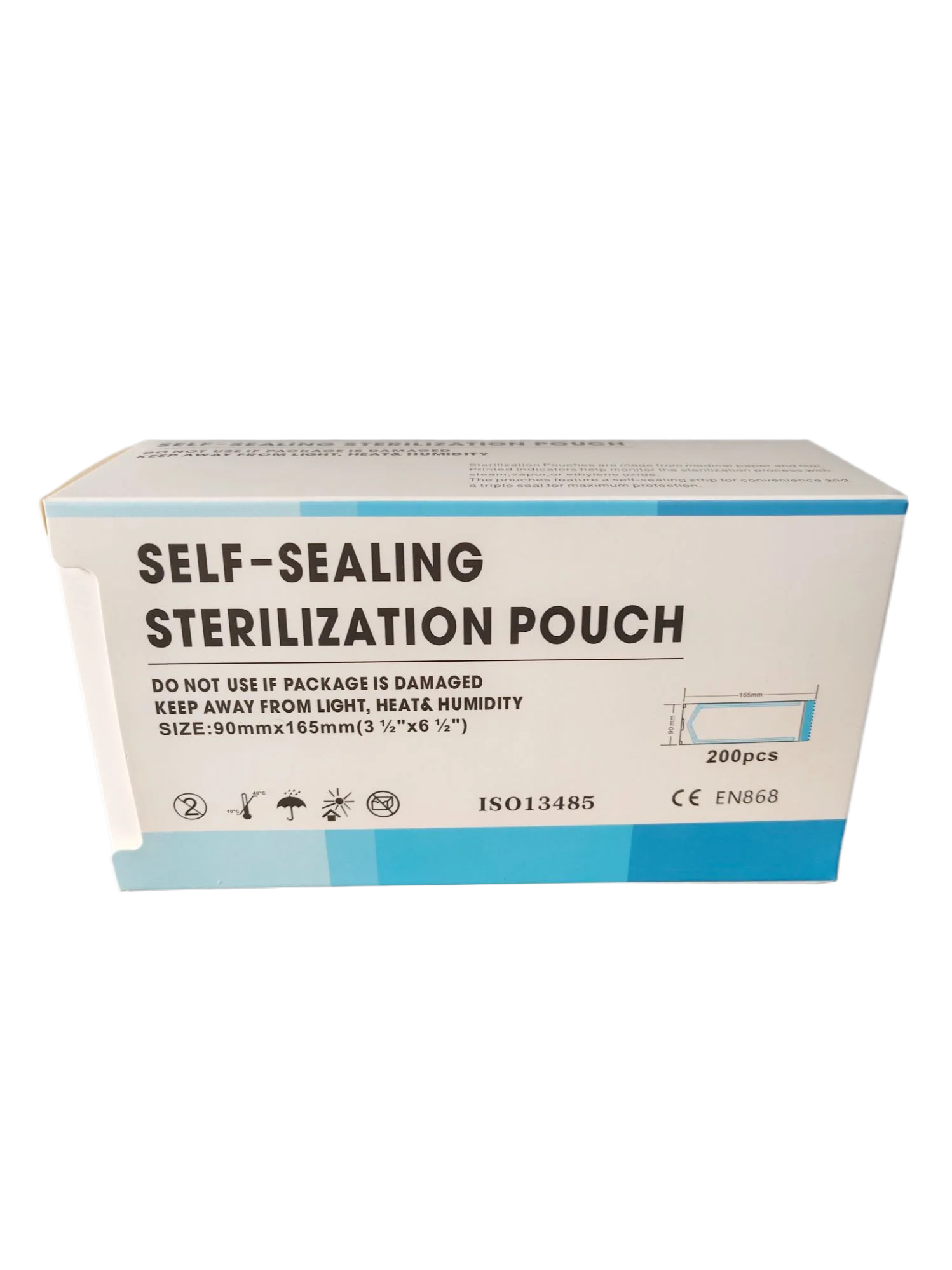 Customized Logo Acceptable Paper Eo Steam Autoclave Healthcare