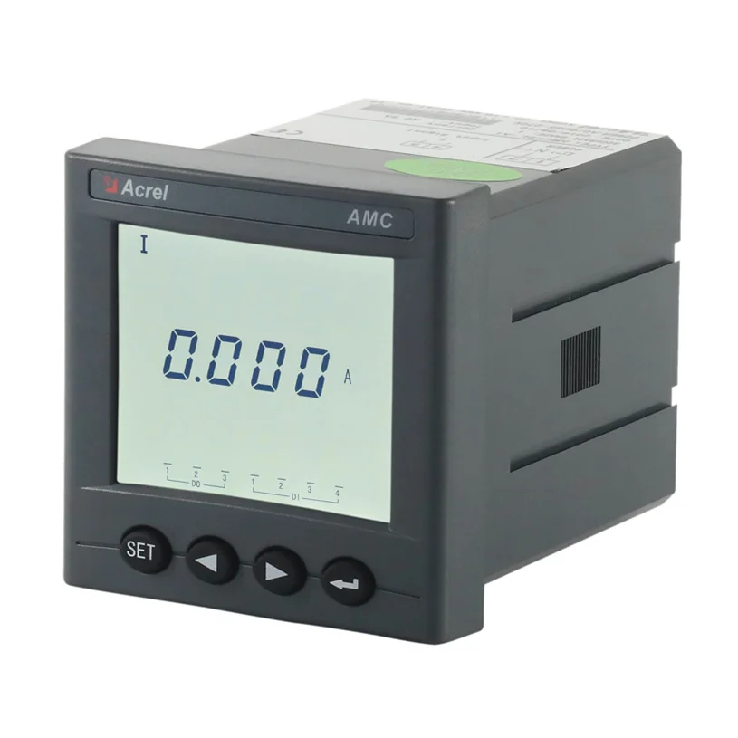 Single Phase Smart Modbus Digital Ammeter With 1 Analog Programmable 4