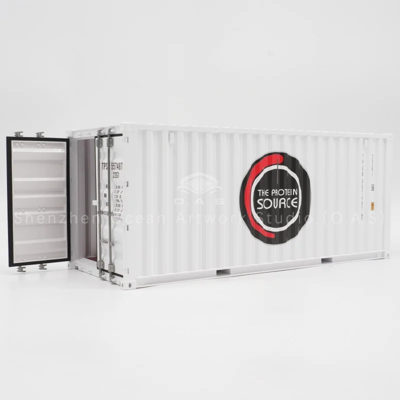 【L】O.A.S Container Model Factory Customized Scale1:20 Plastic Crafts Shipping Boxes     SOURCE Container Model
