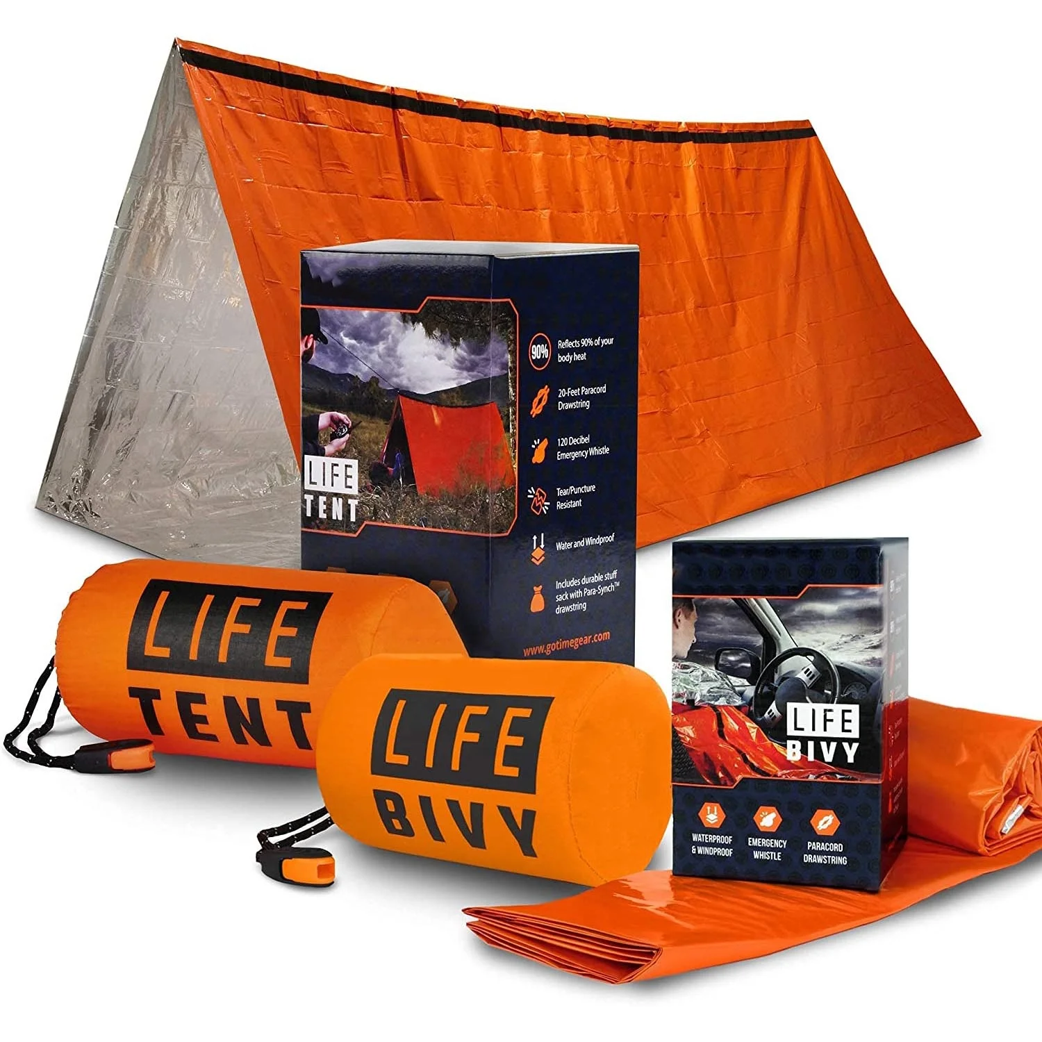 Best Survival Bivvy Ultralight Survival Tent 2 Person Emergency Shelter
