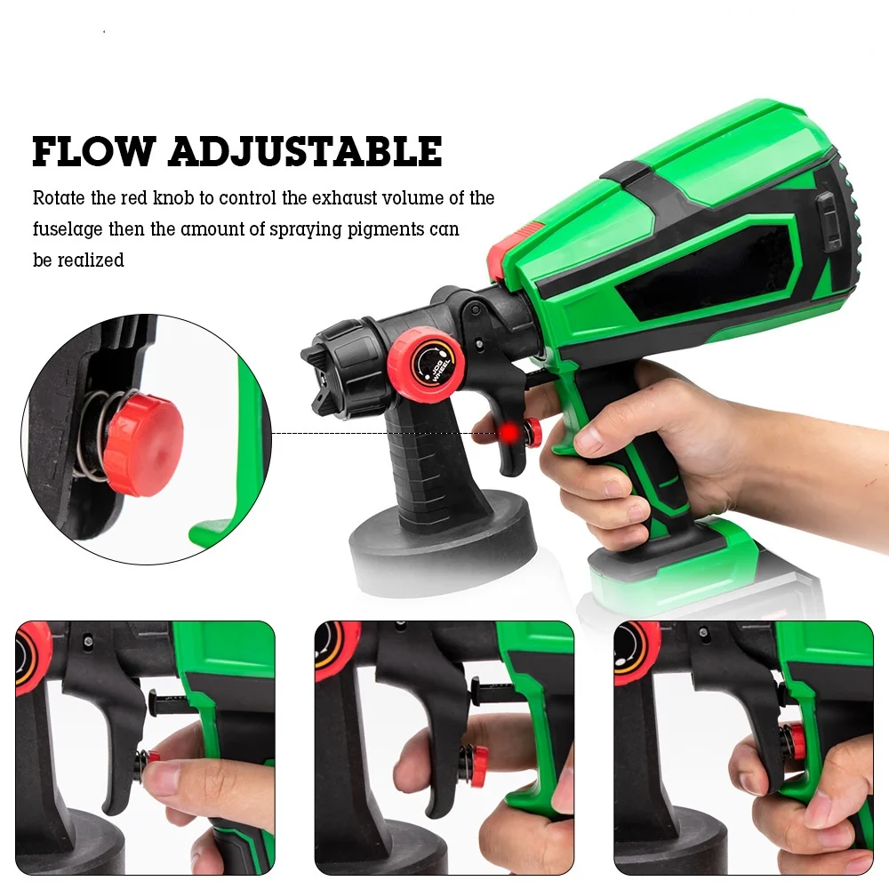 Power K5 Nano  Electrostatic    Foam     air   Paint  Spray Gun    for  Guns Spray