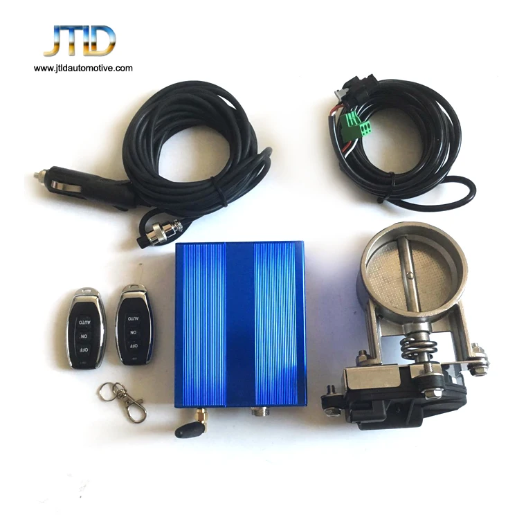 JTLD Newest Type Performance Exhaust System 76mm 3inch Exhaust Valvetronic Electric Valve with Remote Control