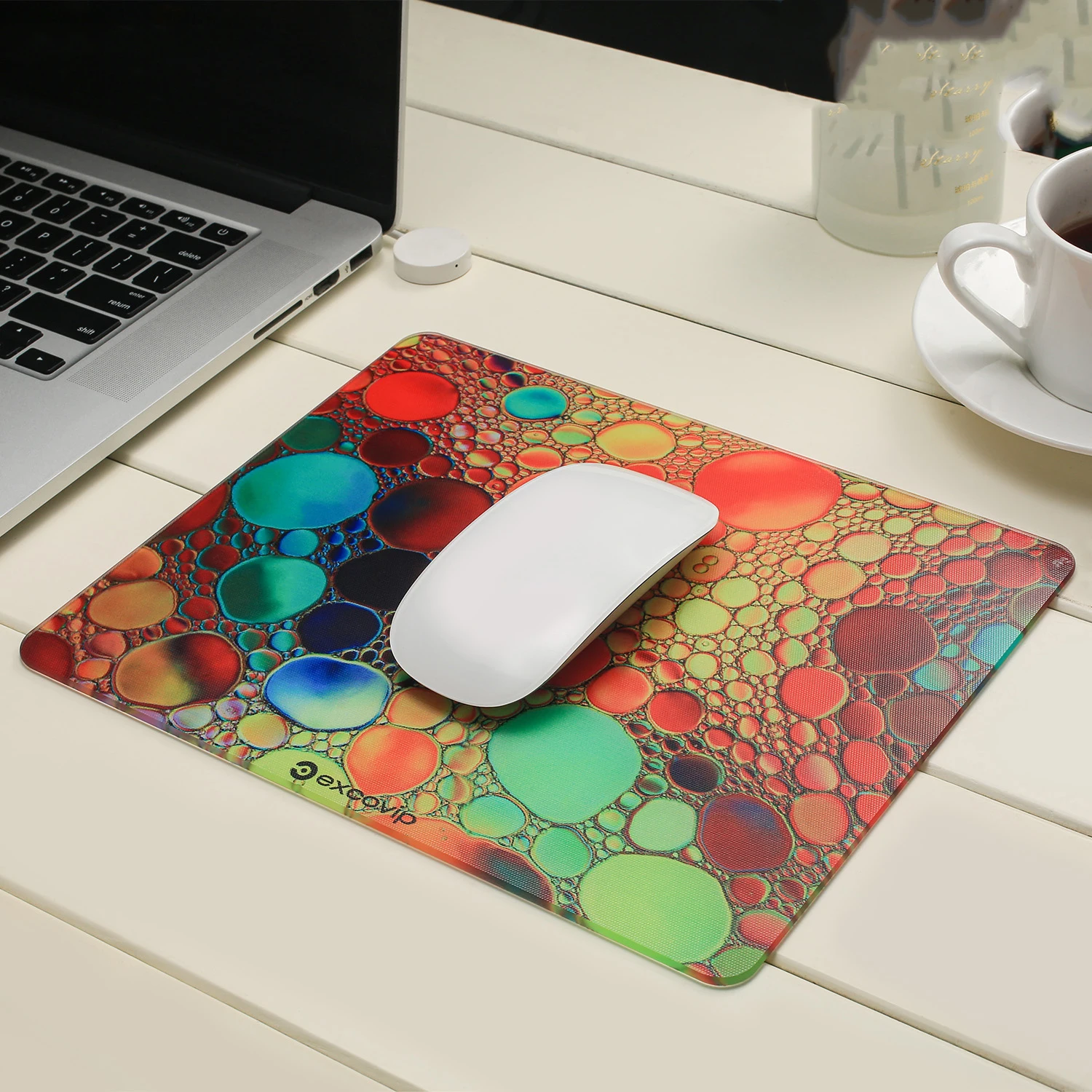 High Quality Custom Manufacturer Smooth Customized DIY Printed Tempered Glass Mousepad for Gaming Printed With Logo or Artwork