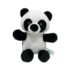 Custom Professional Manufacturer's Jungle Animal Soft Plush Toy Wholesalers PP Cotton Filled Panda Toy