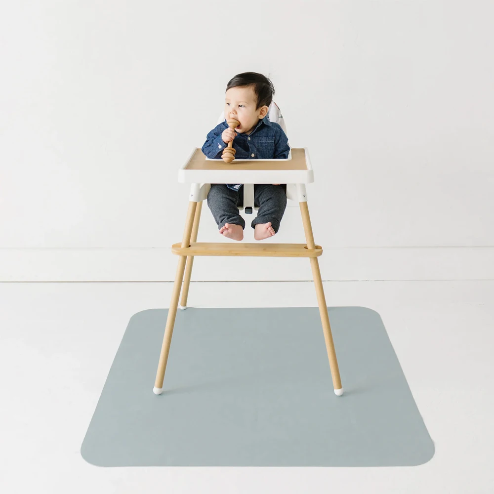Ecofriendly Custom Food Grade Silicone Kids Floor Mats For High Chair Splat Mat Buy Silicone