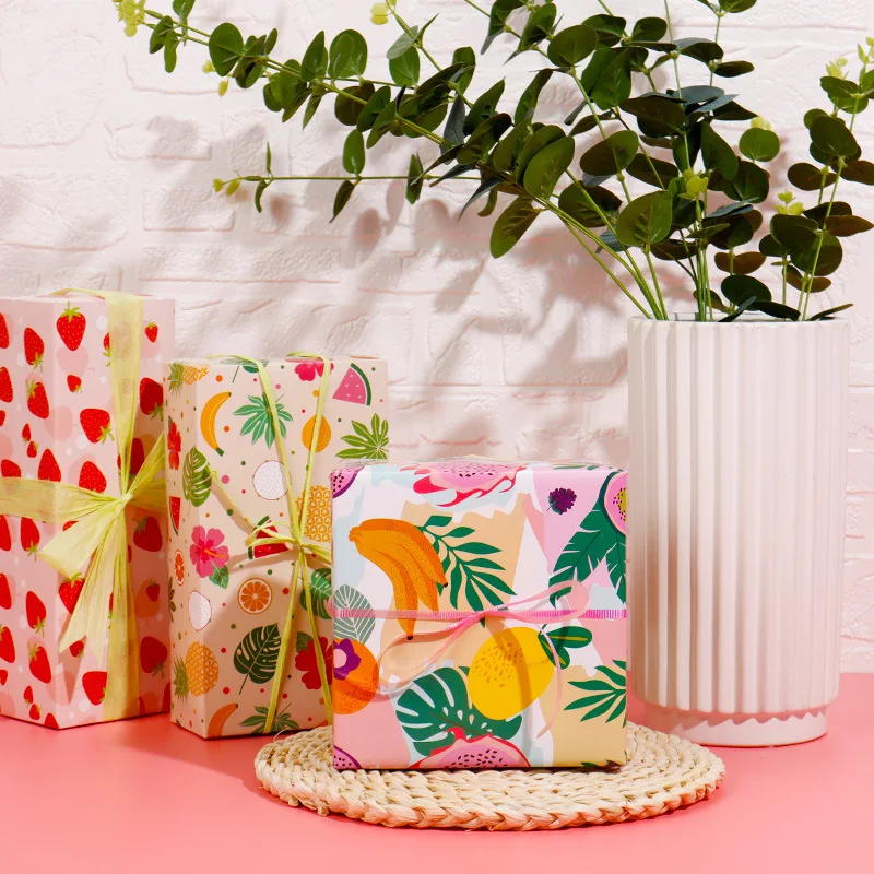Yohpack New Fruit Wrapping Paper Innovation Valentine's Day Birthday