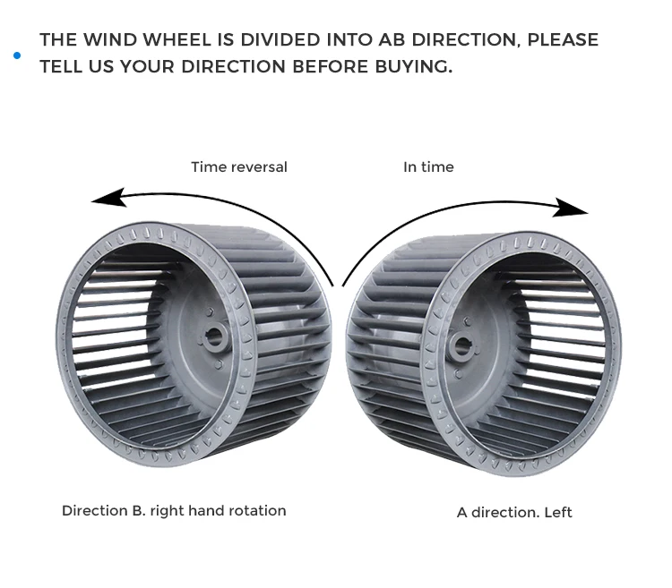 Impellers Fan Blades, Centrifugal, 220 V, Stainless Steel - detail 6