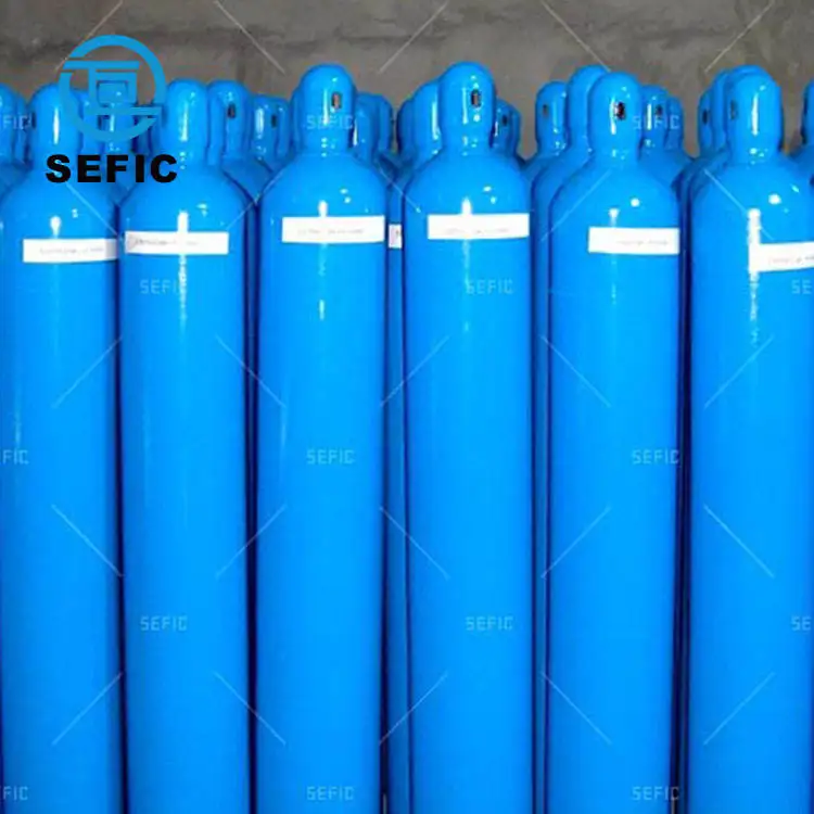 Refillable Steel High Quality Wholesale 40l 150bar 99.999% High Purity Sf6 Gas Bottle With Valve
