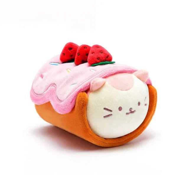 New Design square hot dog shape animal plush mini stuffed animals plush toy Decorative Puppy