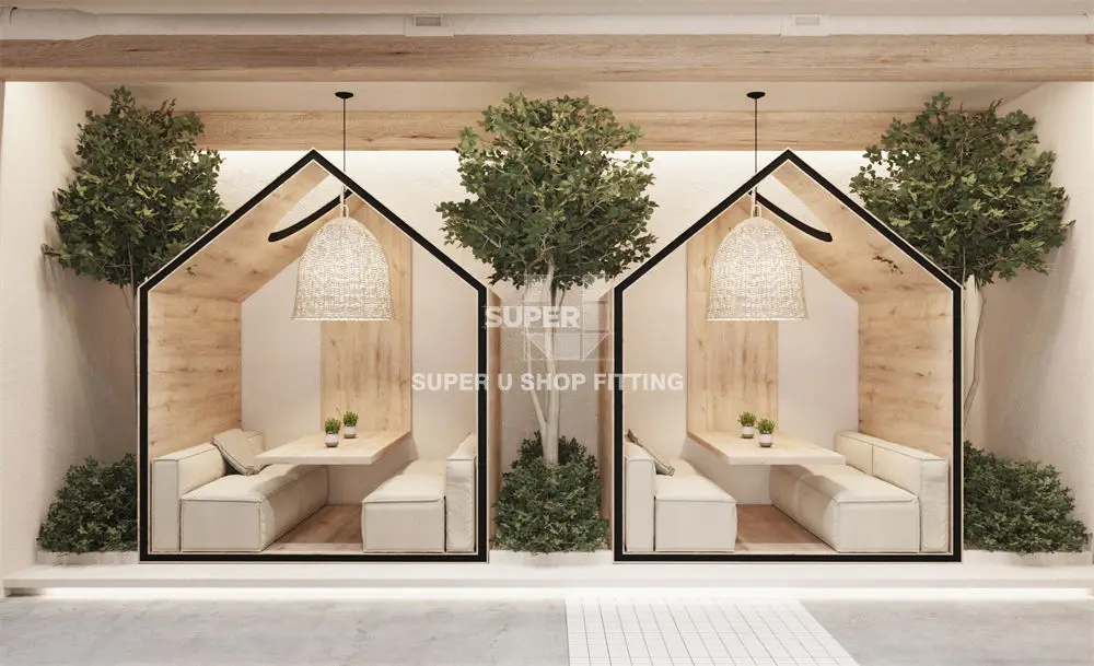 Modern Coffee Shop Furniture Wood Coffee Shop Designs Decoration Ideas