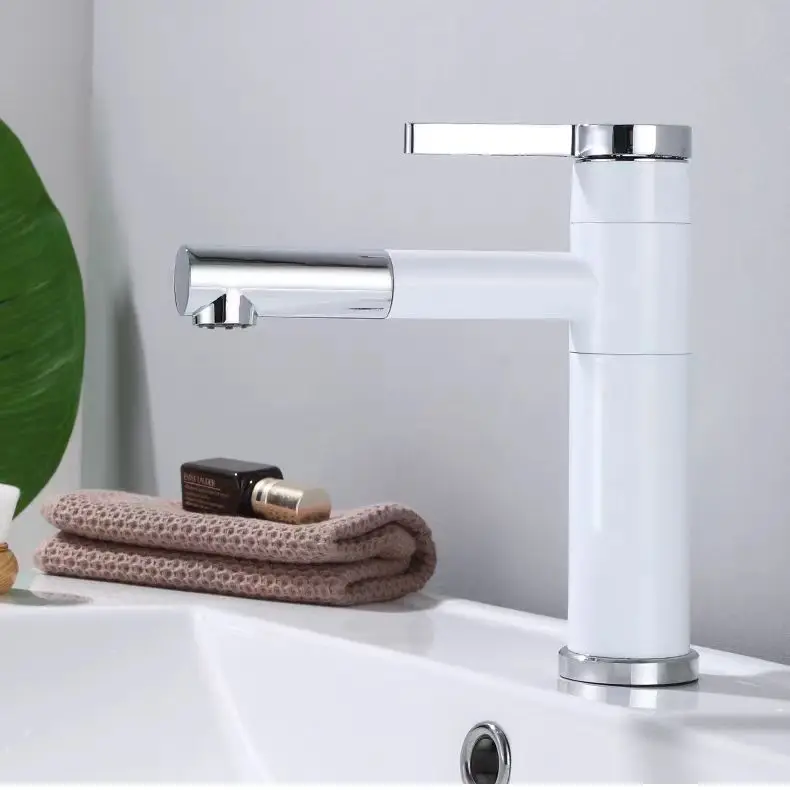 Colorful Basin Faucets Eye-Catching Sink Faucets with Vibrant Colors