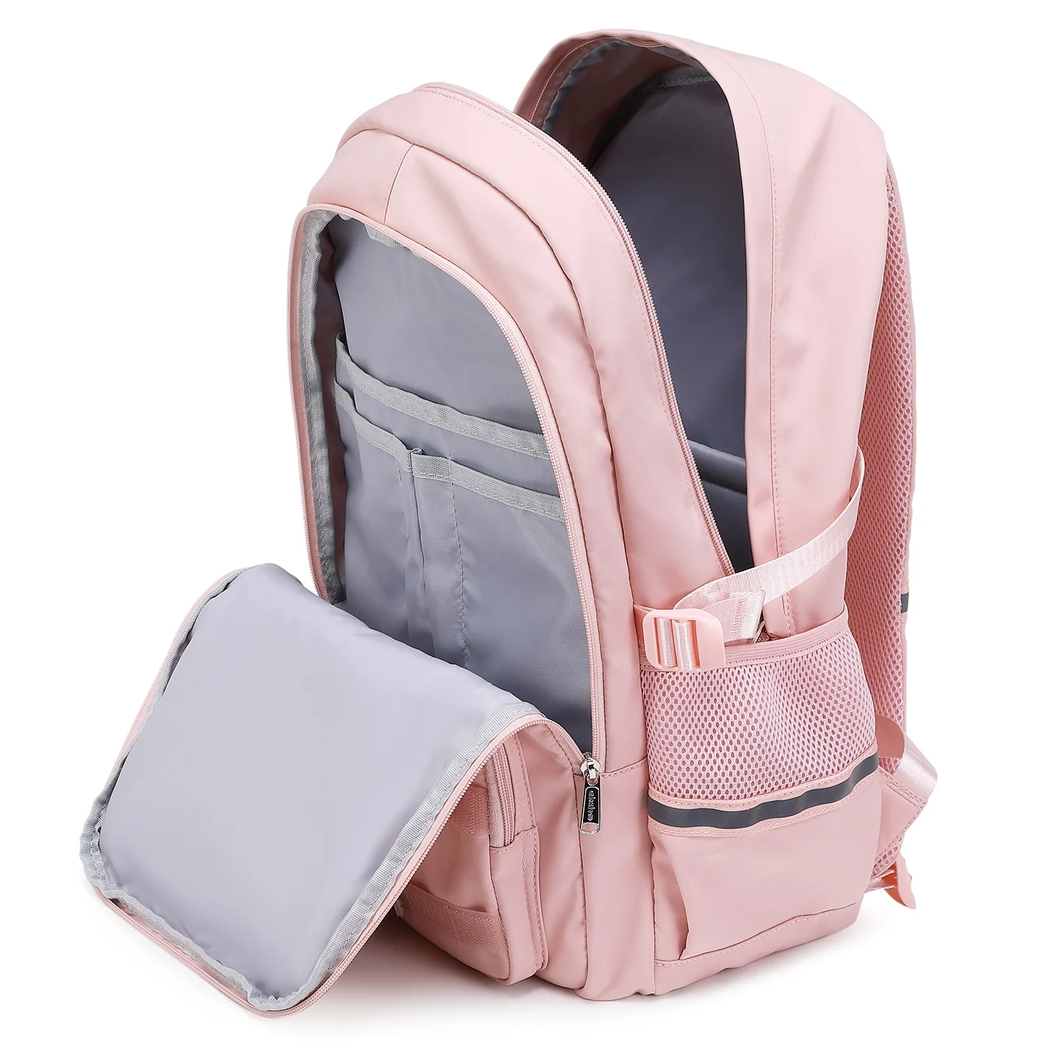 Cute Waterproof Pink Backpack for Girls Daily Use, OEM