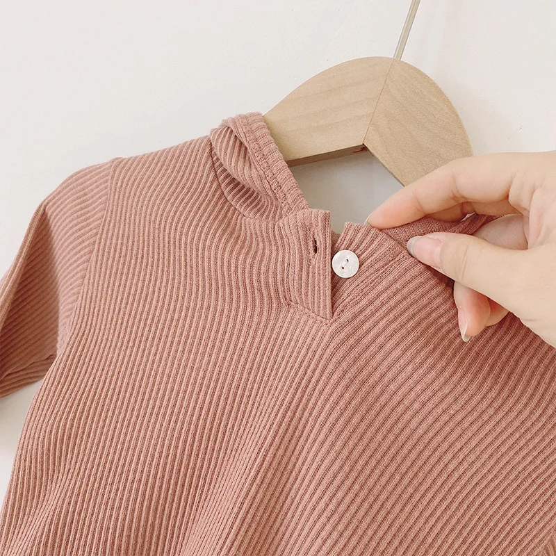 INS baby clothing spring and autumn cute rabbit ears long sleeve baby climbing clothes even hariyi children's clothing