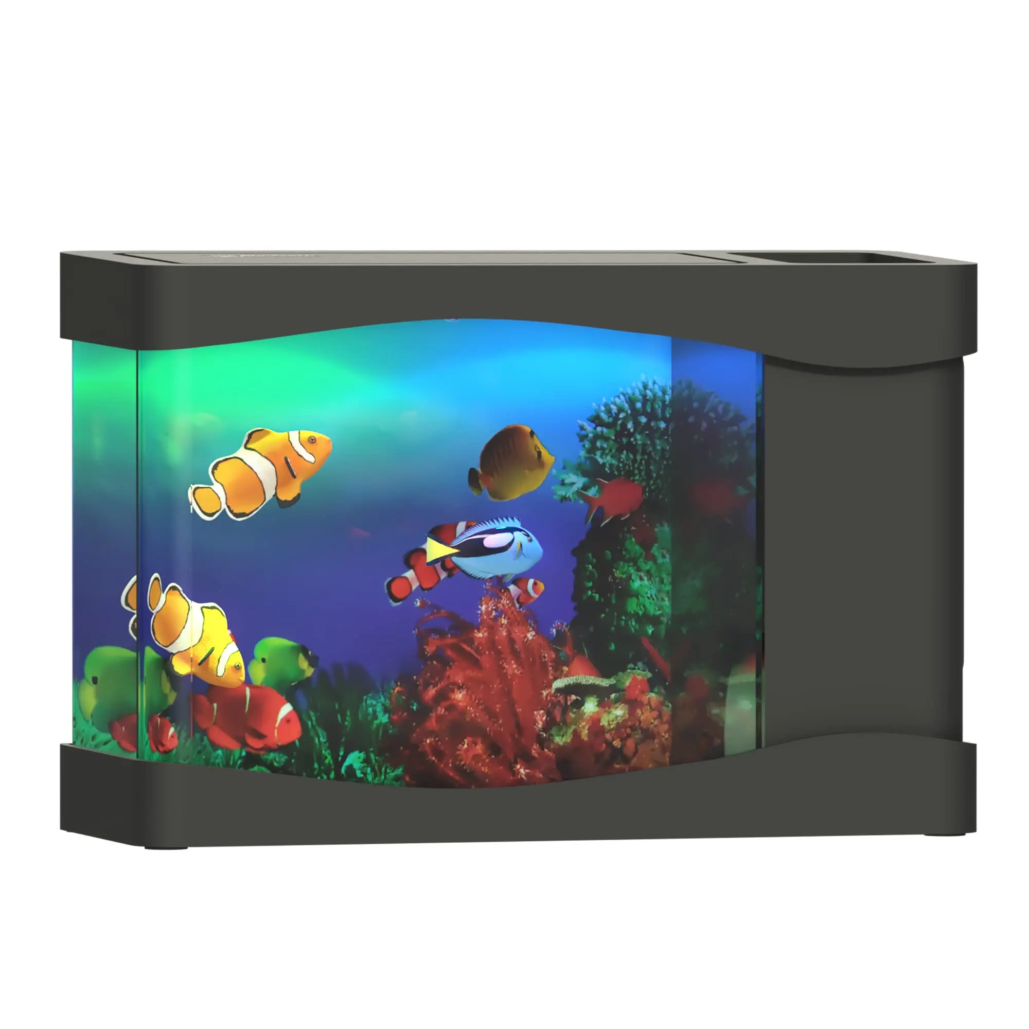 fish tank accessories wholesale uk Aquarium Co-Op Coarse Sponge Filter with Easy Flow Kit (Medium) The air collar produces smaller bubbles that lessen noise and create more continuous current SLOCME Aquarium Ornaments Resin Castle