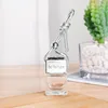Transparente con el casquillo de plata