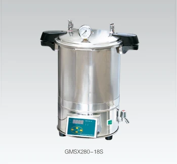 Timing Control Type 18L Portable Autoclave Machine for Lab