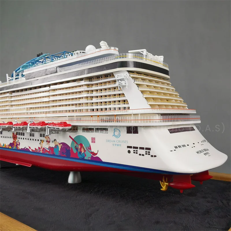 Our customized series includes exquisite luxury cruise models and tour boats model, designed with reference to Det Norske Veritas specifications.Each piece is carefully crafted with realistic hull lines, fine deck details and stable structure, making it ideal for exhibition hall display and corporate gifts.We support custom scale, color, logo and interior layout to meet maritime exhibitions, tourism promotions and collection needs.With high restoration and premium texture, it is widely used in cruise companies, travel agencies and maritime museums.Amber@vesselmodel.com Tel: +86 18038048785