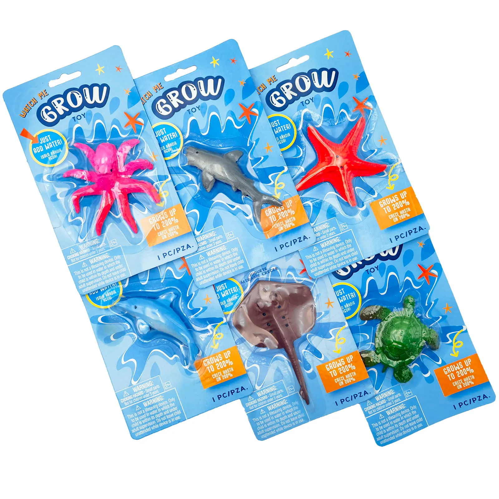 thumbnail image 2 of Magic Soft EVA Baby Cognition Toys Fantasy Animals Growing Capsules 2 of 14