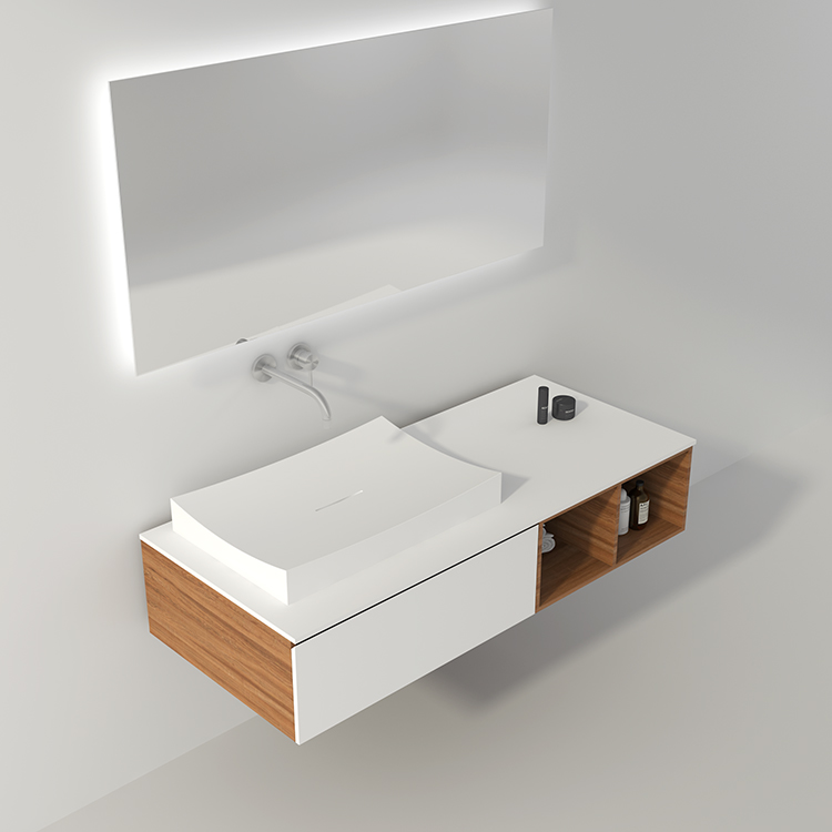 BS-8309 искусственный камень раковиной Роскошные смеситель для раковины